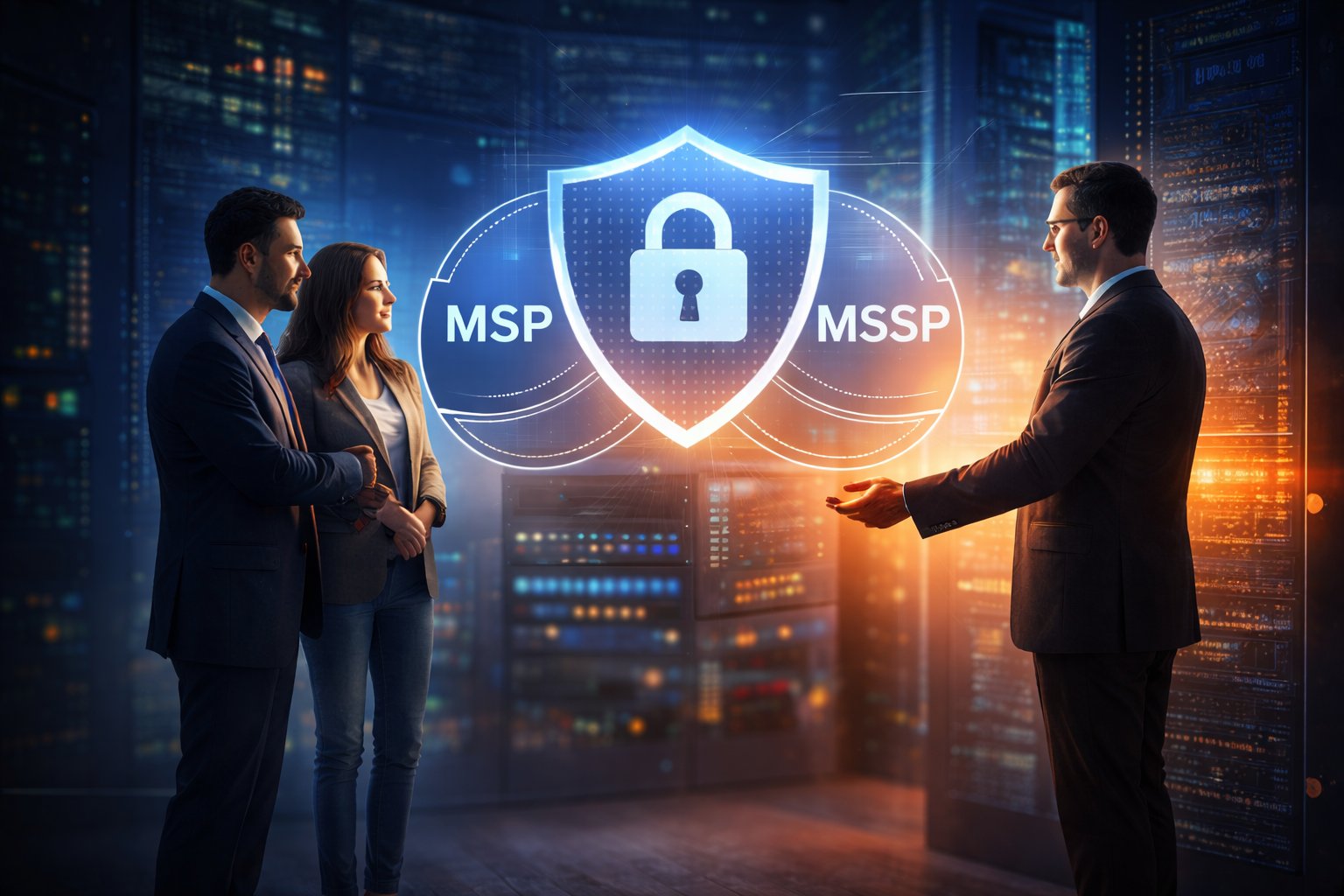 illustration d'une msp et mssp pour pme